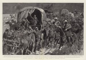 Een complete verrassing, een nachtelijke aanval op een Boerenkonvooi door gemonteerde infanterie